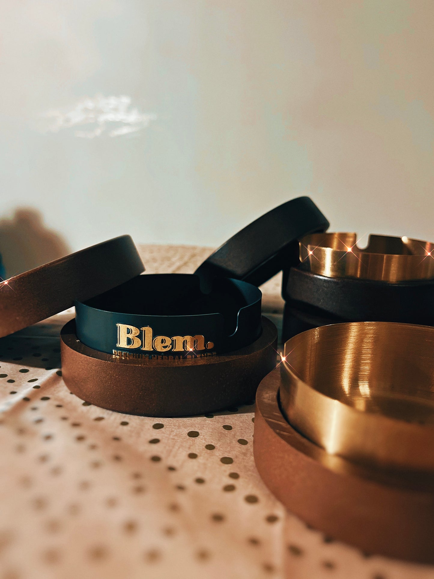 Blem. Wooden Ash Tray