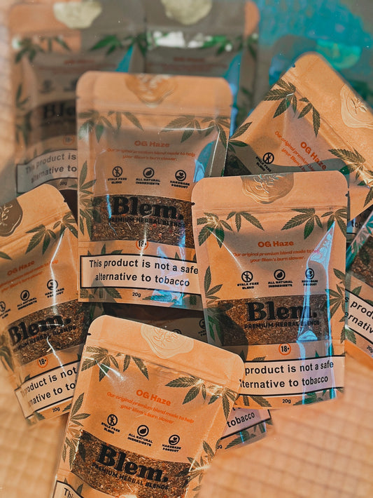 Box Of 10 - Blem's Premium Herbal Blend (OG Haze)