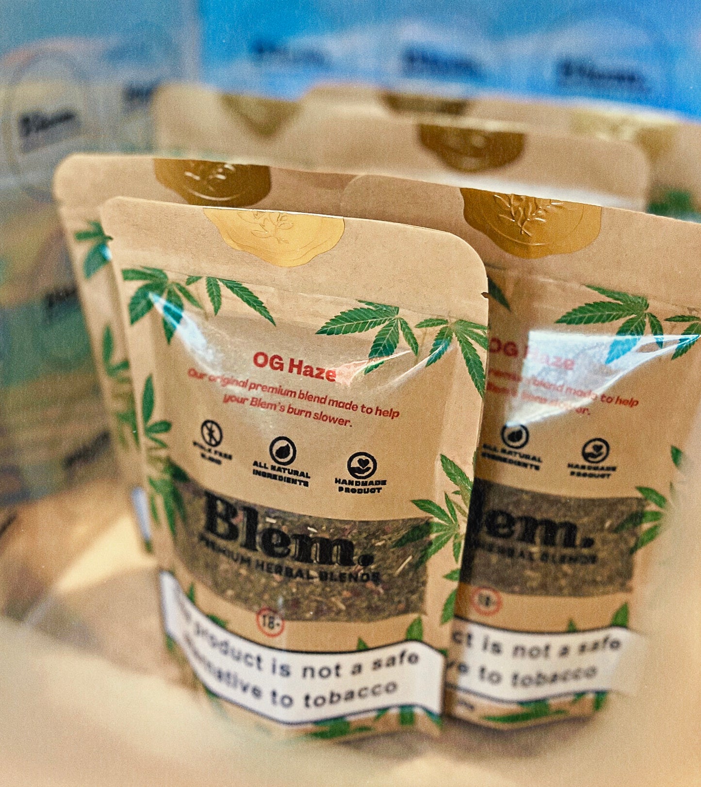 Box Of 10 - Blem's Premium Herbal Blend (OG Haze)