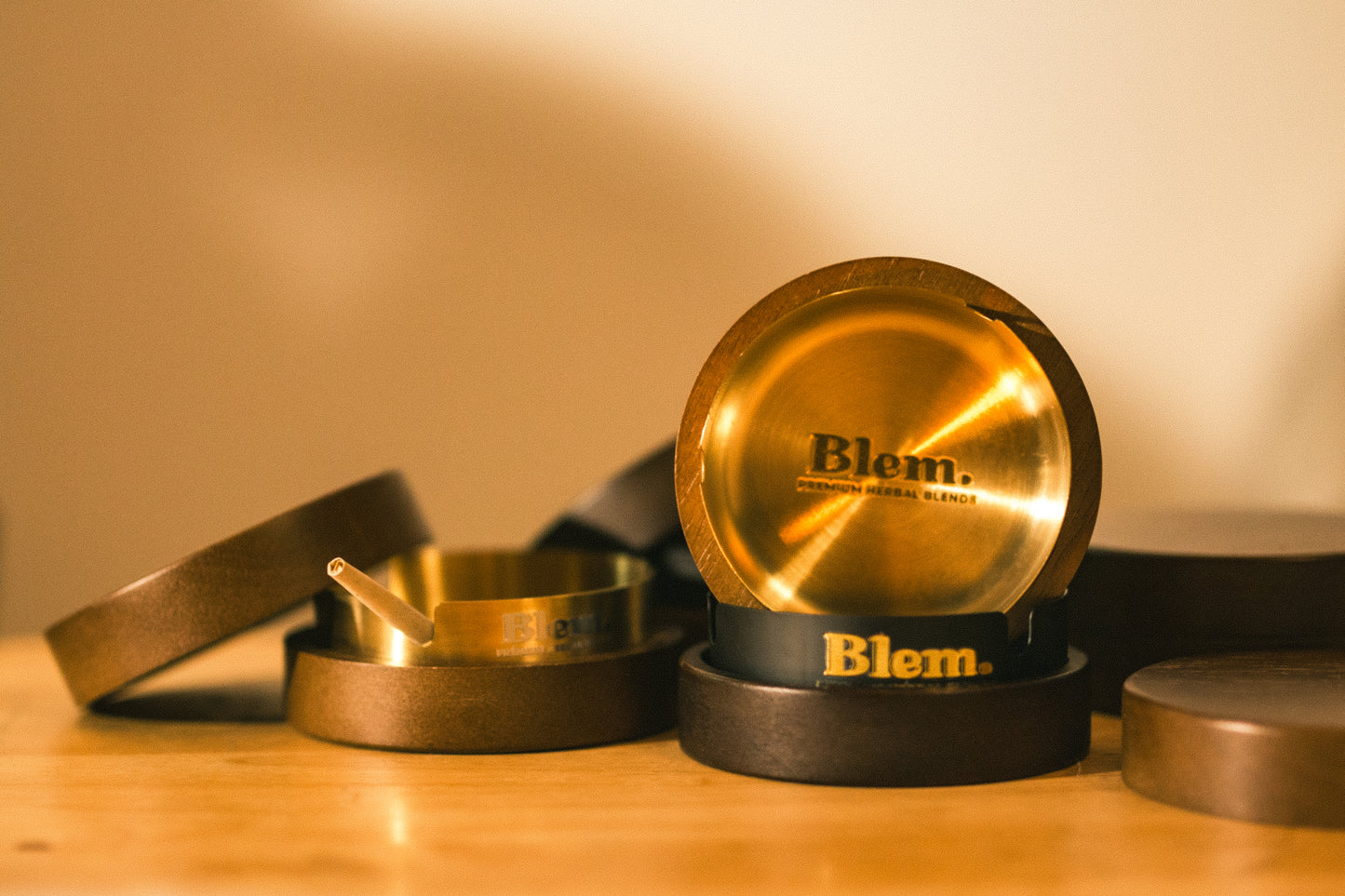 Blem. Wooden Ash Tray