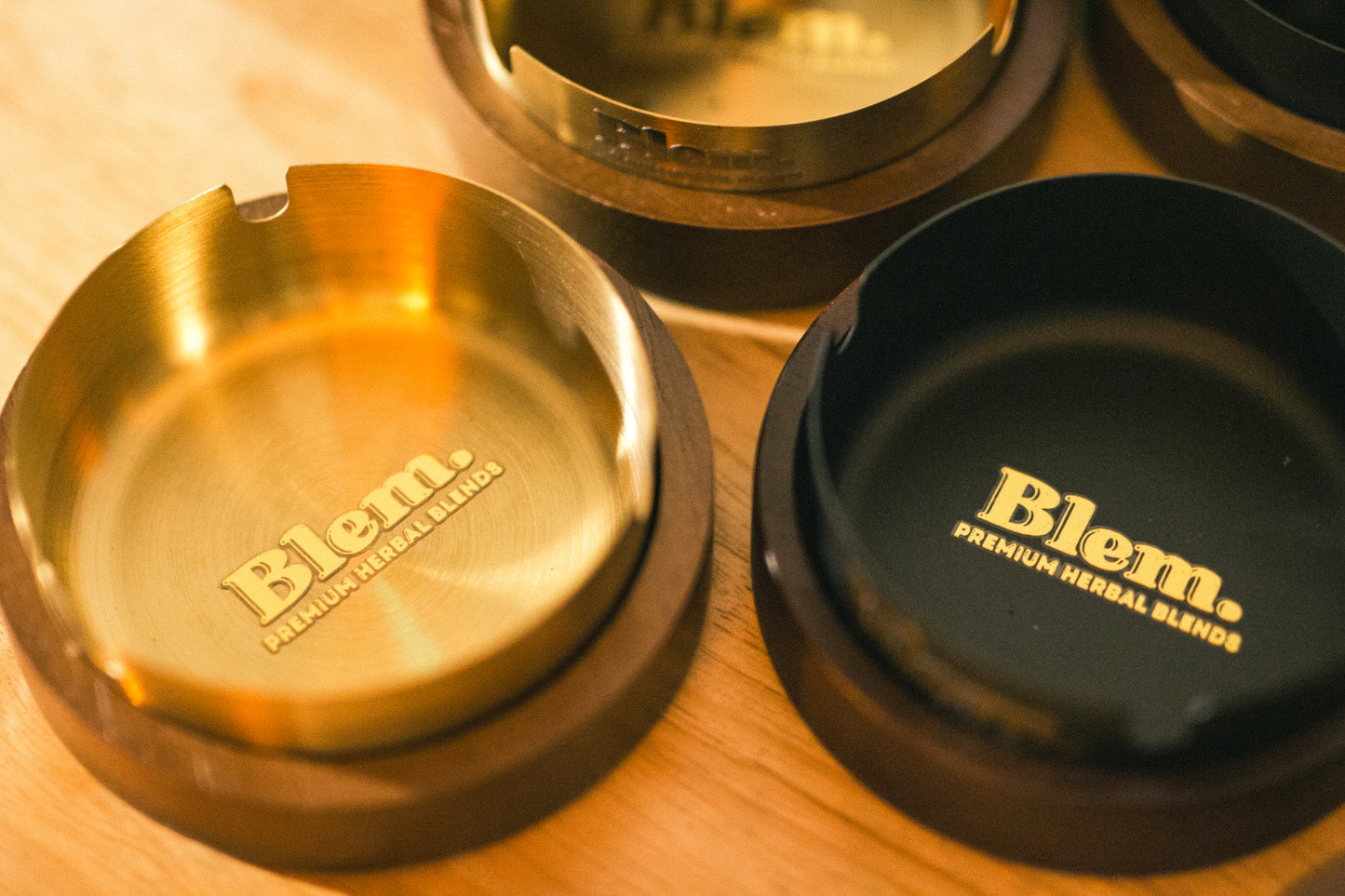 Blem. Wooden Ash Tray