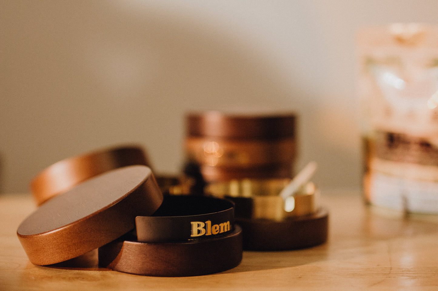 Blem. Wooden Ash Tray